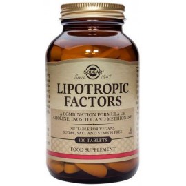 Solgar Lipotropic Factors 100 ταμπλέτες